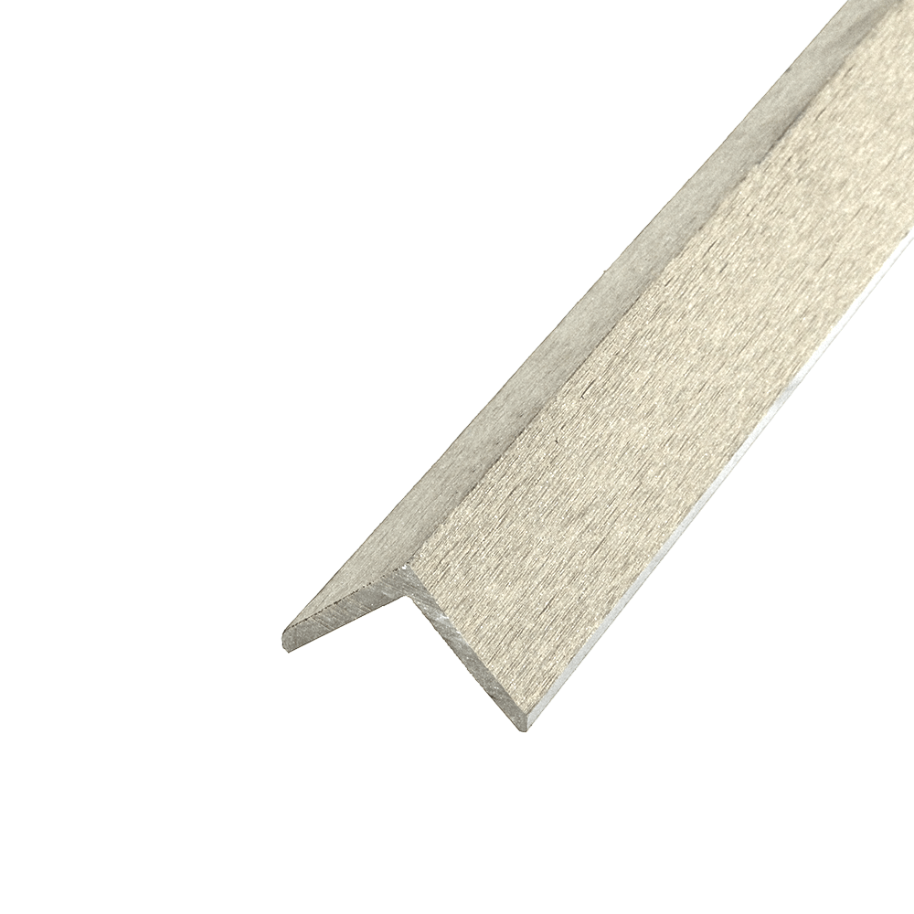 50mm x 50mm Ash White 3c Traditional Composite Cladding Trim 3.6m Image